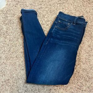 Express Denim Perfect Ankle Leggings High Rise women's size 2